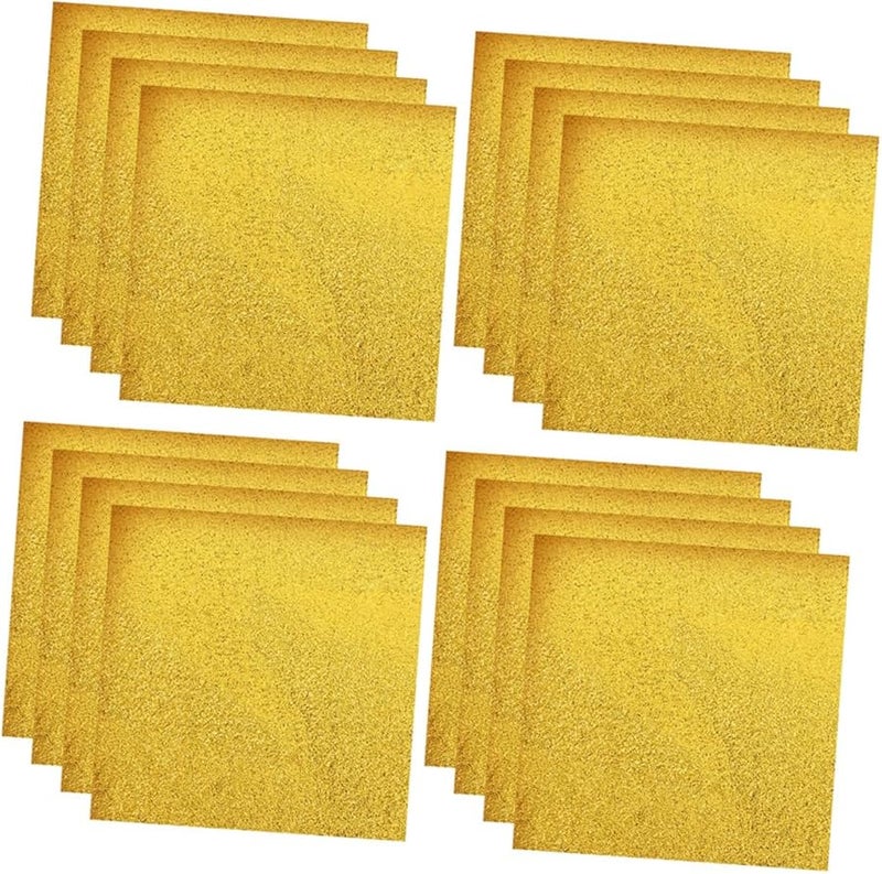 Luxshiny 400pcs Gold Aluminum Foil Chocolate Wrappers 2 Pack for Homemade Sweets and Crafts - Image 3